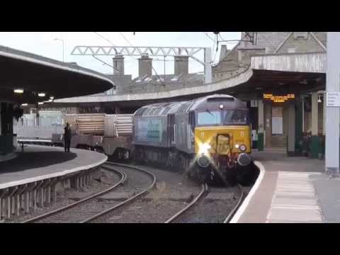 57310 with 57002 DIT 6k73 Sellafield - Crewe flasks, 7th July 2015.