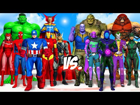 MARVEL THE AVENGERS vs SUPERVILLAINS  Save The People - EPIC SUPERHEROES WAR