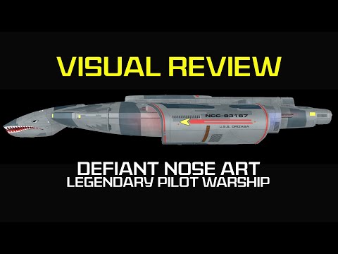 Visual Review | Defiant Nose Art | Star Trek Online
