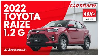 2022 Toyota Raize 1.2 G Review | Zigwheels.Ph