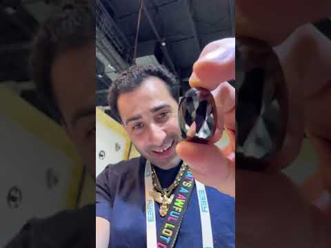 The Worlds Rarest Black Diamond #diamonds #traxnyc #shorts