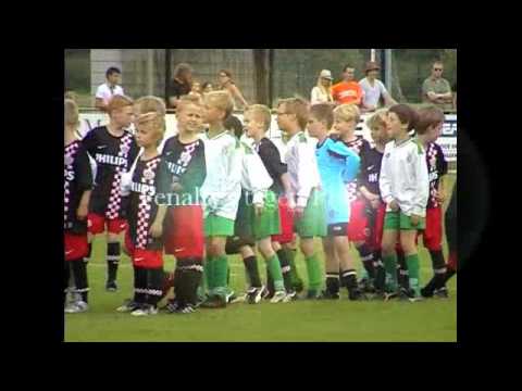 Thom Dorn bij PSV tegen Geldrop