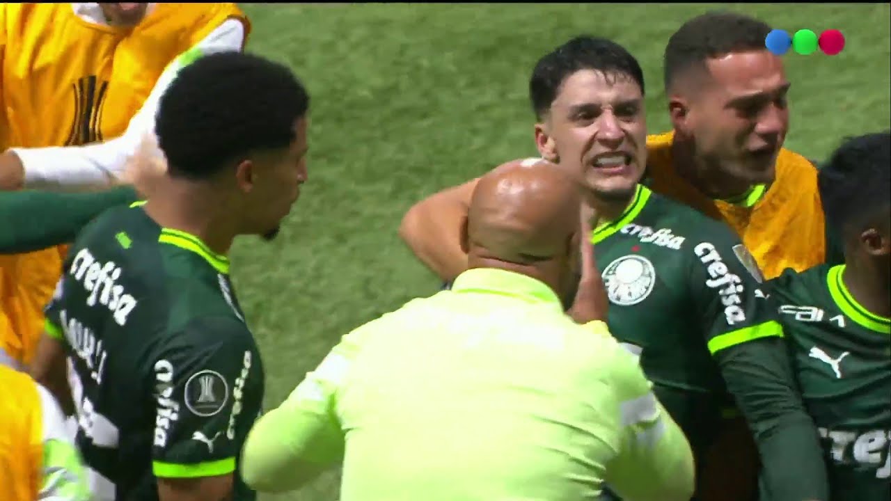 Piquerez empató para Palmeiras ante un Boca que sufrió los cambios de Almirón - Libertadores 2023