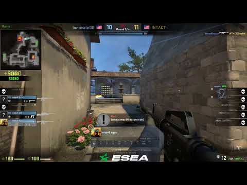 Highlight: ESEA Main Map 7 - iNTACT vs InovateGG #7