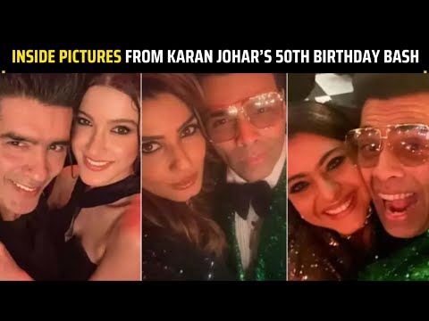 INSIDE pictures from Karan Johar’s 50th birthday bash