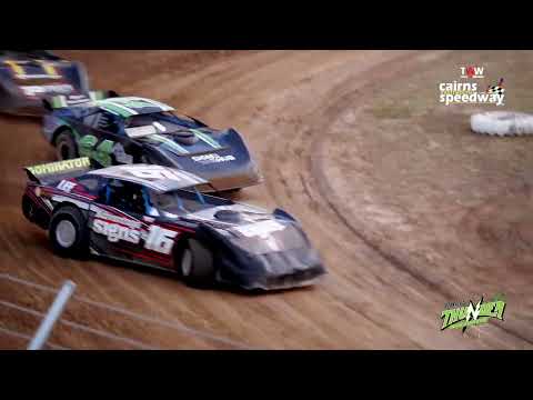 June 25th at TWW Cairns Speedway - Super sedans heat 1 - Thunder in the Canefields