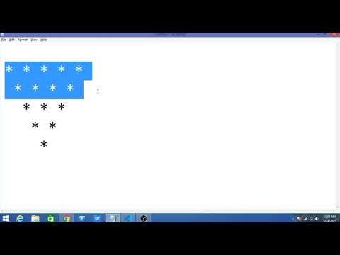 Reverse Pyramid Pattern In Python In Hindi Language Reverse_pyramid Pattern Python Vscode