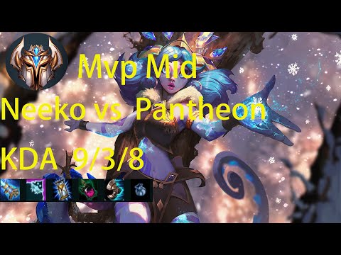 Mvp Neeko Mid vs Pantheon - CN Challenger .
