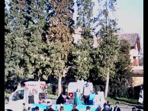 Carnevale con drone abusivo Campegine 2017