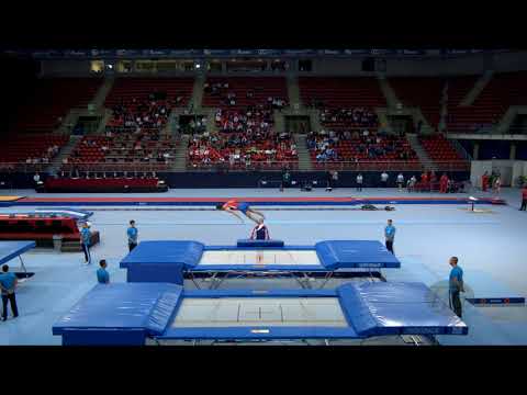 SUELT Adam (CZE) - 2017 Trampoline Worlds, Sofia (BUL) - Qualification Trampoline Routine 1