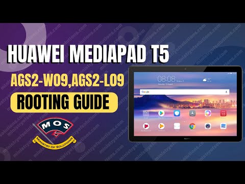 Huawei MediaPad T5 AGS2-W09/AGS2-L09 Root EMUI 8