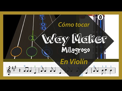Way Maker (Milagroso) | Violín🎻 Play along