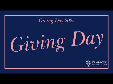 Welcome to Pembroke College Giving Day 2025!