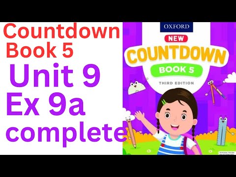 oxfordcountdown book class 5 Unit 9 Ex 9a complet💯 solution@ytacademy