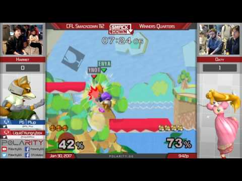 CFL Smackdown 112 Melee - Oaty (Peach) vs Harriet (Fox) - Winners Quarters