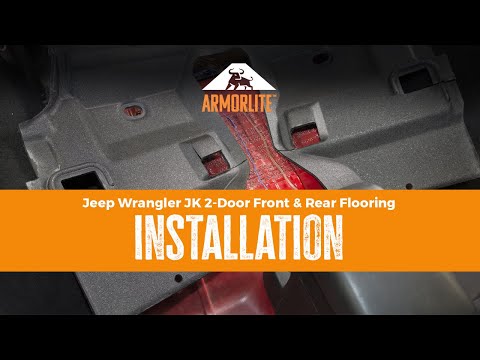 Armorlite JK 2-Door Front & Rear Flooring Installation Video