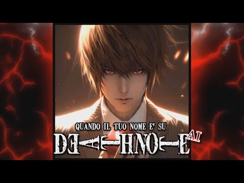 Quando Il Tuo Nome è Su Death Note  - Canzone creata con AI