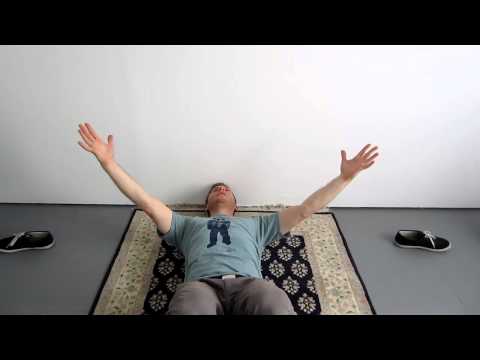 Ida Rolf's exercise for organizing the upper girdle