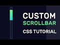 Download Create Custom Scrollbar Using Css Custom Scrollbar Css Css Tutorial Mp3 Song