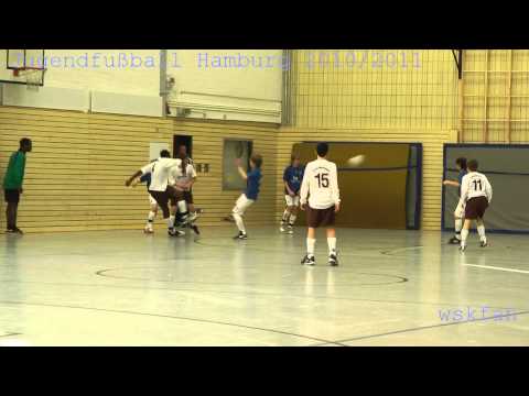 Jugendfußball Hamburg (26.2.2011) Niendorf 1. D - Komet Blankenese 1. D - Jahrgang 1998 - U 13