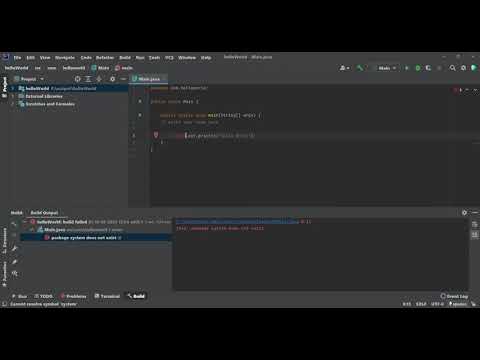 Package Does Not Exist In Java