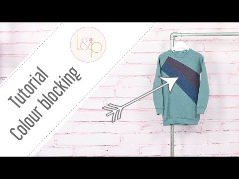 Tutorial Colour blocking Shirts nähen