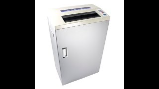 Industrial Paper Shredder - 2.0/min - 20 Sheets A4 - 80L Bin