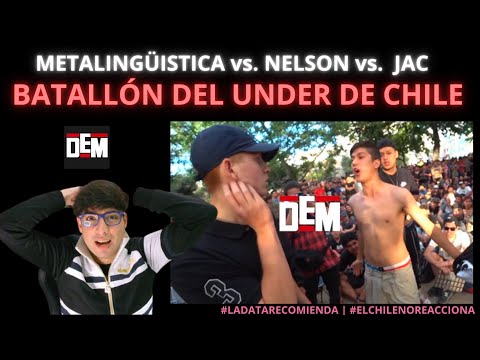 CHILENO REACCIONA | METALINGÜISTICA ESEZETA vs. LIL DROP NELSON vs. WES JAC 8vos - DEM Duplas #chile