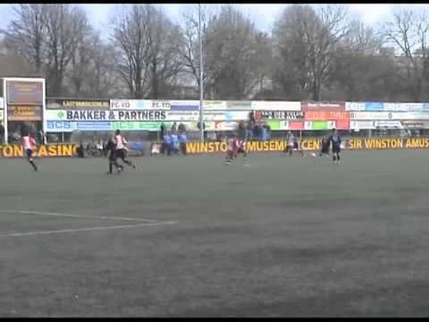 Feyenoord C1 op bezoek bij Haaglandia C1