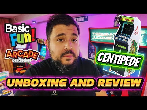 Arcade Classics Centipede Ultra Series Unboxing and Review
