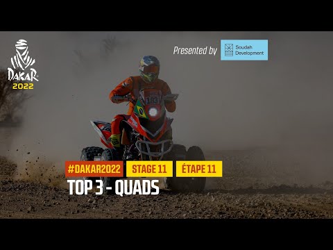 Quads Top 3 presented by Soudah Development - Stage 11 - #Dakar2022