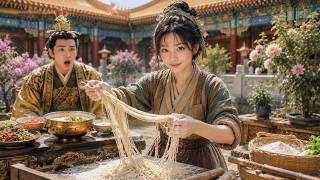 Download lagu Exiled to the cold palace? 😱 My divine handmade noodles tame the toxic Emperor! 👇#foryou #drama mp3