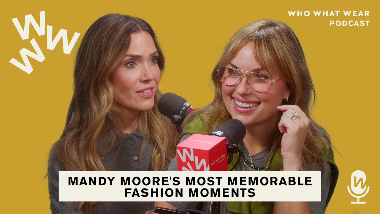 Mandy Moore on A Walk to Remember, This Is Us & Her Pop Star Beginnings | Who What Wear - YouTube