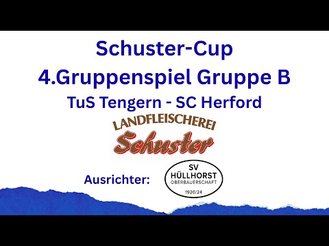 Schuster Cup, TuS Tengern - SC Herford