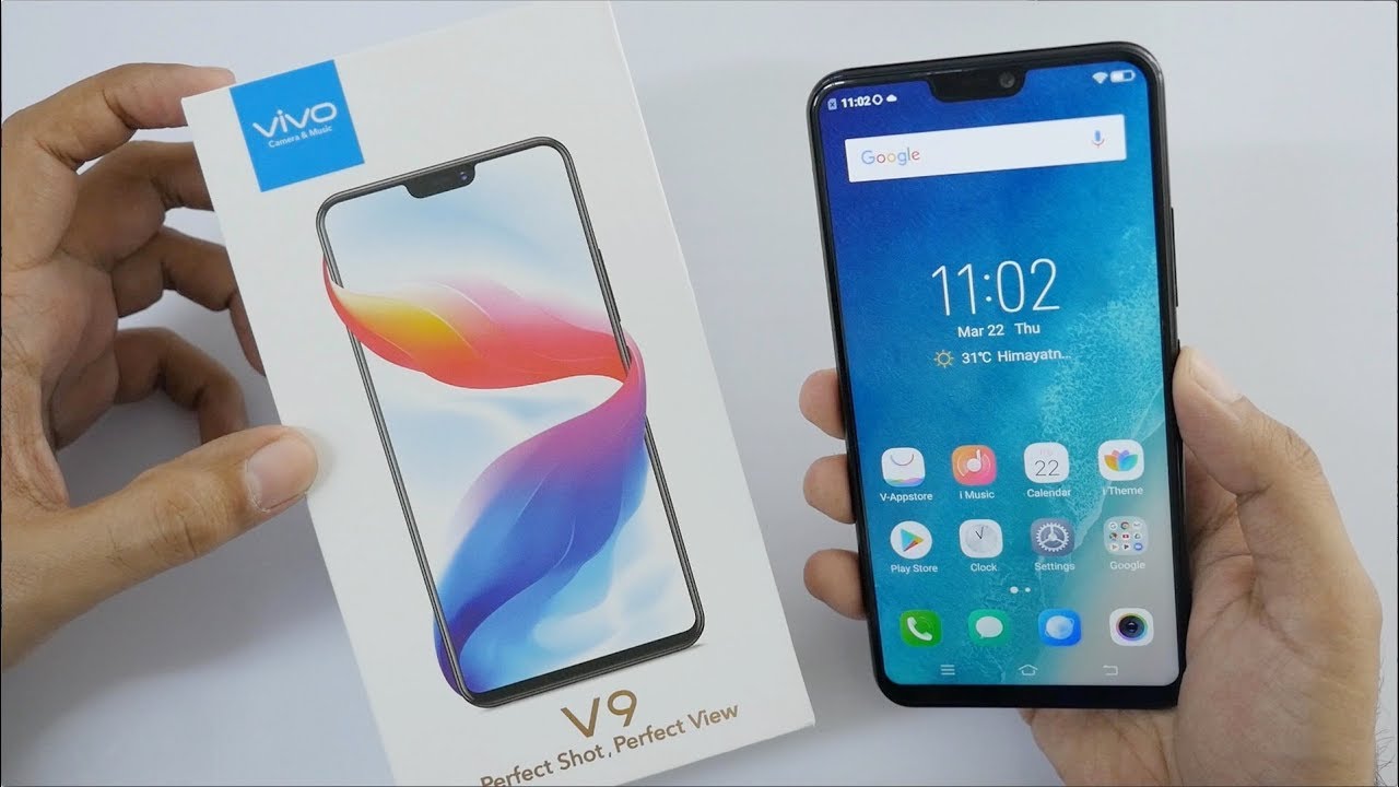 Vivo V9 Selfie Camera Smartphone Unboxing & Overview