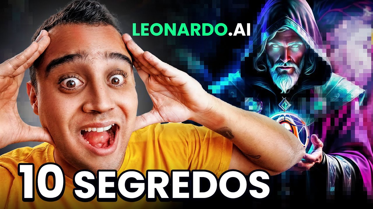 LEONARDO AI: Quase Ninguém CONHECE esses 10 SEGREDOS Escondidos dessa Inteligência Artificial!