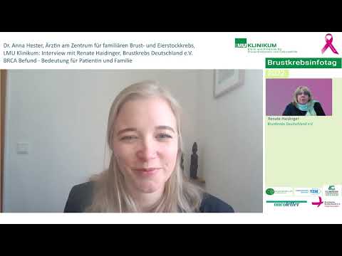 Renate Haidinger im Interview mit Dr. Anna Hester: BRCA Befund - Bedeutung für Patientin und Fam...