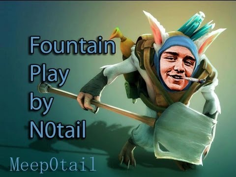 Dota 2 - Fnatic.N0tail Fountain Meepo Play