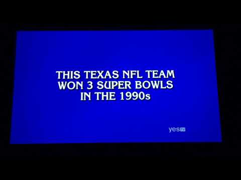 Jeopardy, Dan Martson Day 2, football category