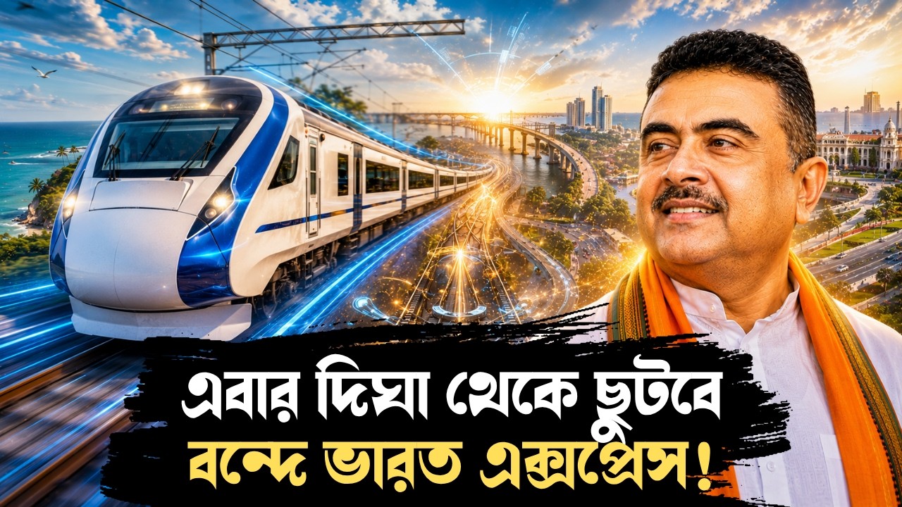 এবার দিঘা থেকেই ছুটবে বন্দে ভারত! বড়সড় ঘোষণা মুখ্যমন্ত্রীর! | Vande Bharat Express From Digha