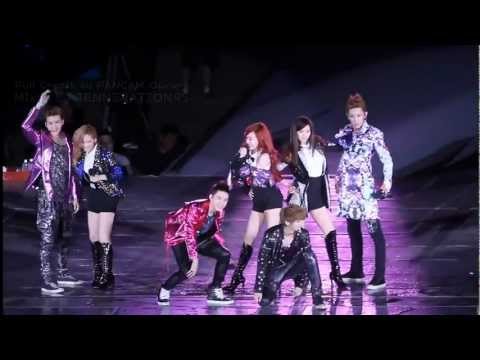 [HD] TTS & EXO SPECIAL STAGE @ SMTOWN TAIWAN (FANCAM MIX)