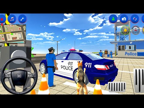 US Police Car Chase Simulator Game - Real Cop Cars Driving Multi-Storey - Car Game Android GamePlay