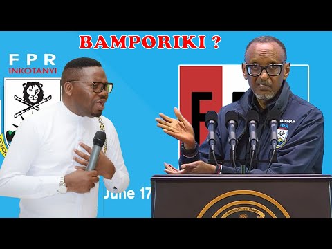 VIDEO🚨DORE AGASHYA BAMPORIKI YAKOREYE MU NAMA YA FPR NICYO H.E Paul KAGAME YAMUSUBIJE