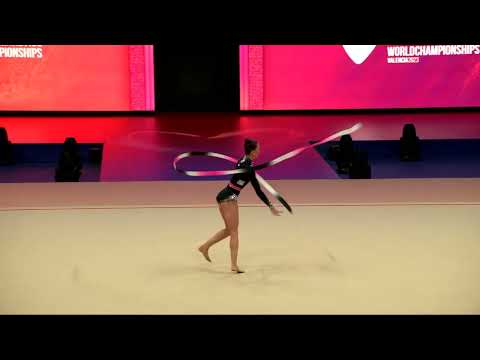 BEREZINA Polina (ESP) - 2023 Rhythmic Worlds Qualifications RI Individual