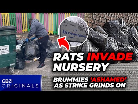 WATCH: Rats invade NURSERY as Birmingham bin strikes GRIND ON and FILTH mounts: 'I'm ASHAMED!'