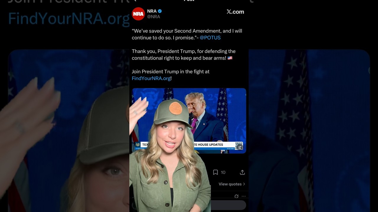 Trump Promised To Do WHAT For The 2A?!? #2ndamendment #shortsfeed #shortsvideo #shorts Thumbnail