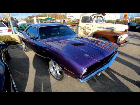 PLYMOUTH BARRACUDA CUDA 440-6 ! CLASSIC COUPE 1970 ! BLUE COLOUR ! WALKAROUND