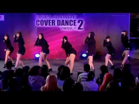 150614 Mari cover AOA - Like a Cat + Miniskirt @Esplanade Cover Dance #2 (Audition)