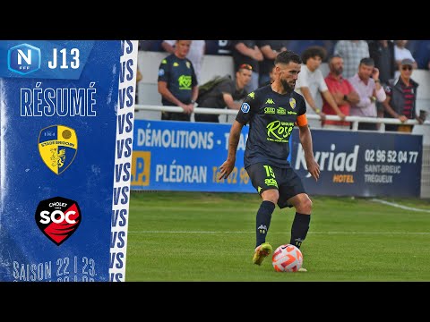 J13 | Stade Briochin - SO Cholet (1-2), le résumé | National FFF 2022-2023