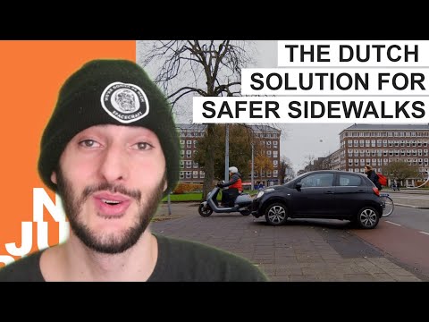 The Dutch Solution for Safer Sidewalks - Continuous Sidewalks | REACTION!